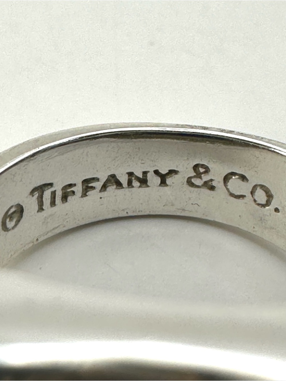Tiffany & Co VINTAGE Sterling Silver & 18 Kt Gold Lapis Lazuli Rope Ring Sz 7.5 - Picture 9 of 14